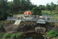 Gazeebo from river side